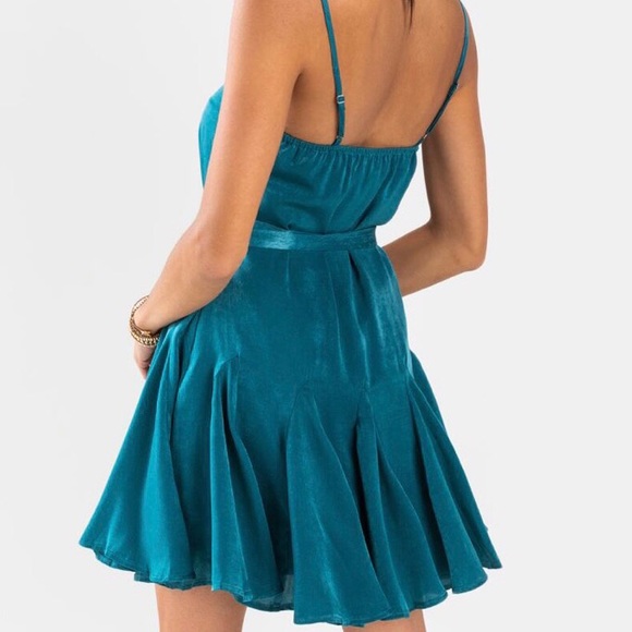 NEW Francesca satin mini dress - Picture 4 of 4